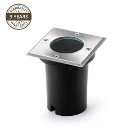 Светильник врезной Domoletti HRGL1, GU10, алюминиевый цв.