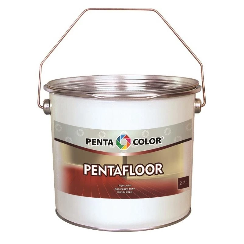 Grīdas krāsa Pentacolor Pentafloor, smilšu krāsa, 2.7 l