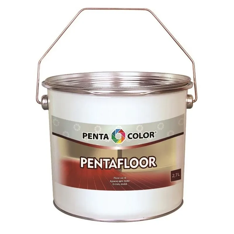 Grīdas krāsa Pentacolor Pentafloor, smilšu krāsa, 2.7 l