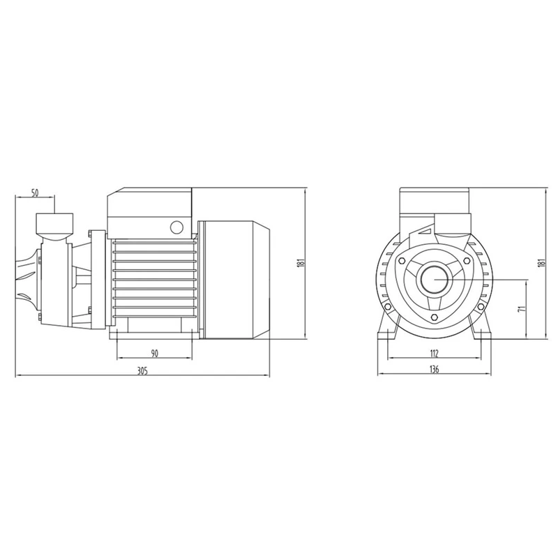 Sūknis dārza vs-750qb 750w haushalt