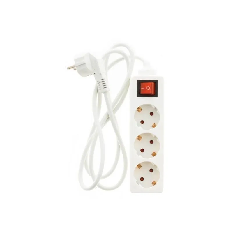 Pagarinātājs Okko, 3 x 1 mm², 1.5 m, 3 ligzdas