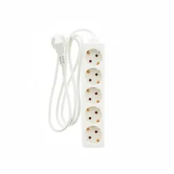 Household Extension Cord OKKO. 5 slots. 3 m