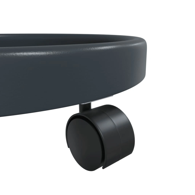 vidaXL vidaXL podu paliktņi ar riteņiem, 2 gab., pelēki, 34 cm, 35 kg