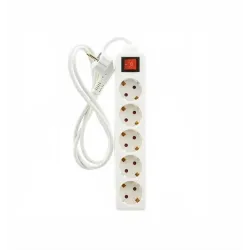 Удлинитель Okko, 3 x 1 mm², 1.5 м, 5 розеток