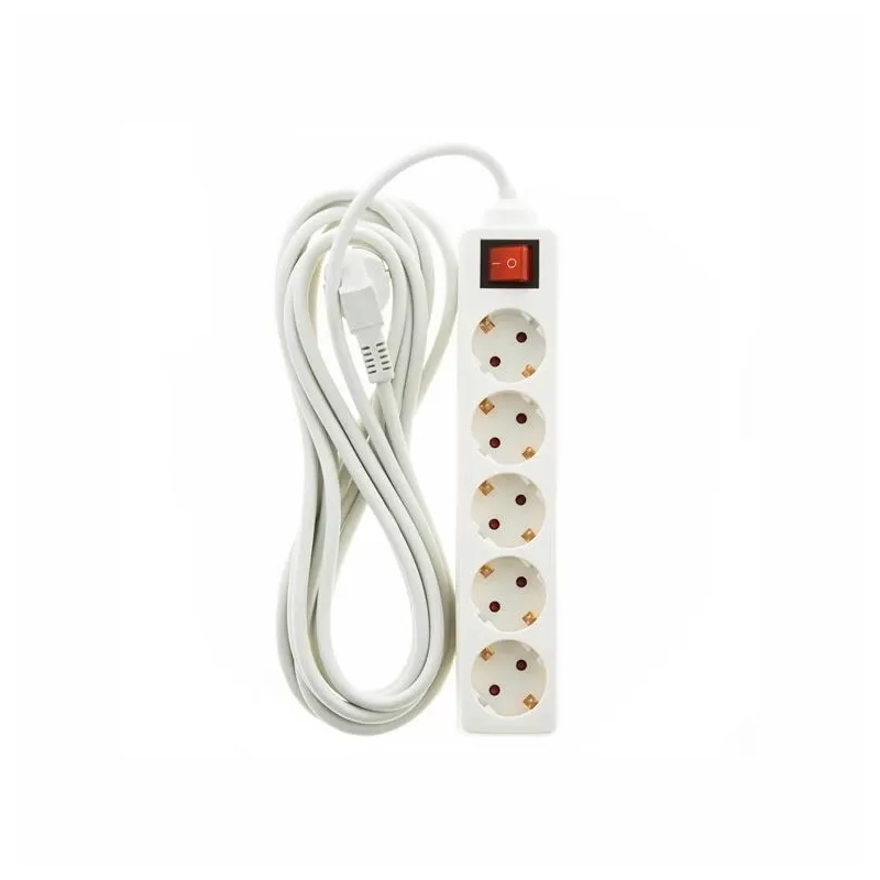 Pagarinātājs Okko, 3 x 1,5 mm², 5 m, 5 ligzdas