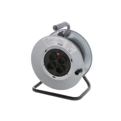 Extension Cord with Reel OKKO. 4 Outlets. 25 m