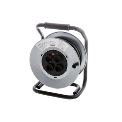 Pikendusjuhe trumlil Okko, 3 x 1,5 mm², 50 m, 4 pesa