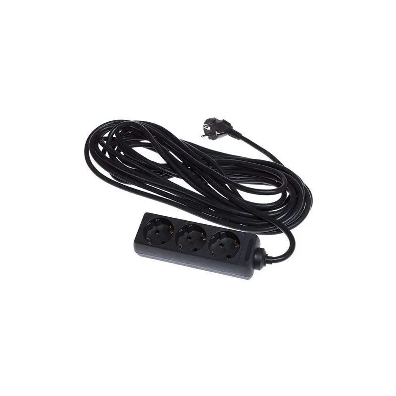 Pagarinātājs Okko, 3 x 1,5 mm², 10 m, 3 ligzdas