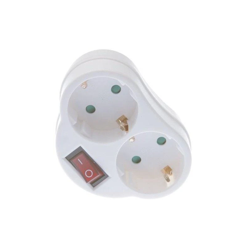 Kontaktdakša ar slēdzi kf-zb-01-02k