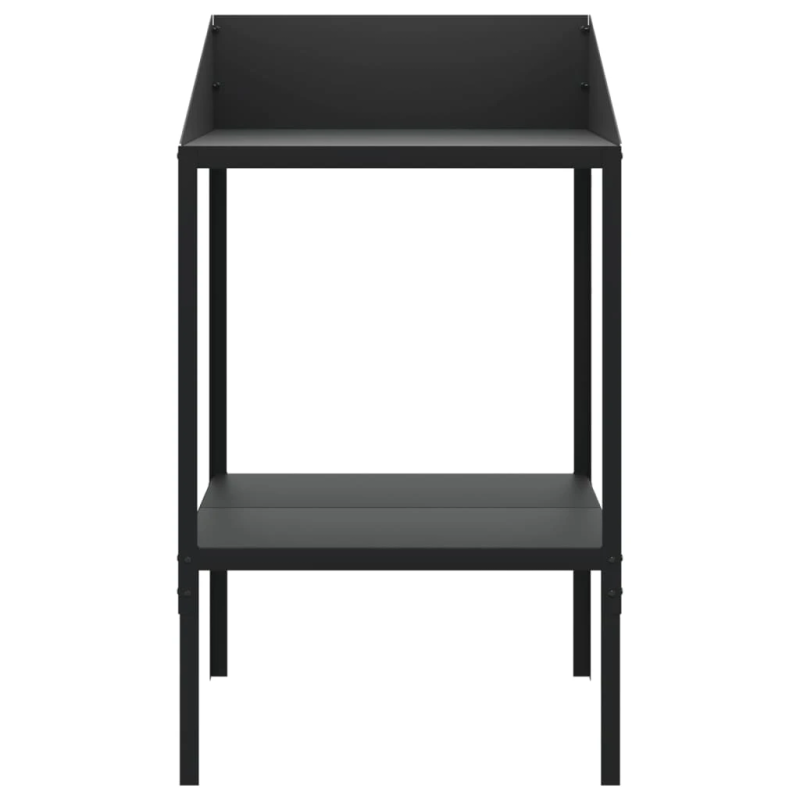 vidaXL augu statīvs, antracītpelēks, 56,5x54,5x100 cm, cinkots tērauds