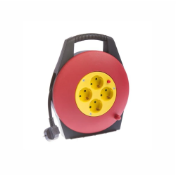 Pagarinātājs ar spoli OKKO, 4 vietas, 10 m