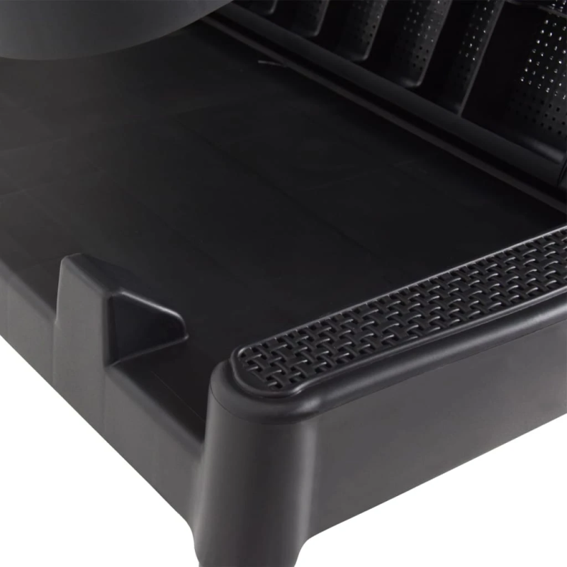 vidaXL sauļošanās zvilnis, 186x60x29 cm, antracītpelēks, PP