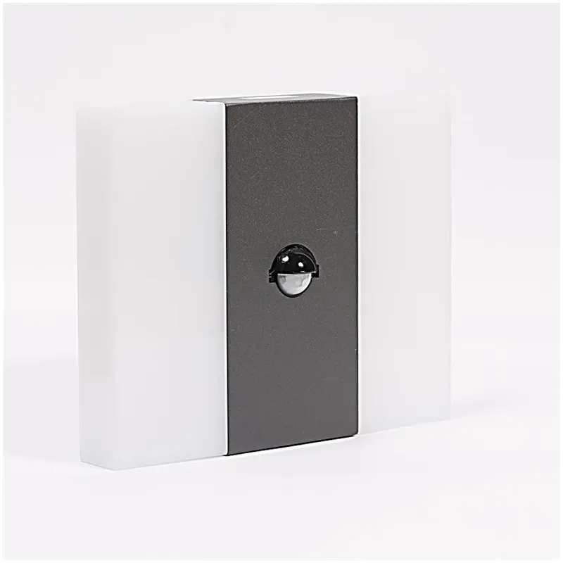 Āra sienas lampa Domoletti ELED-173S, 1W, LED, IP44, pelēka krās., 8.3 cm x 17 cm