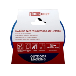 Krāsošanas lente Haushalt āra darbiem. 48 mm x 50 m