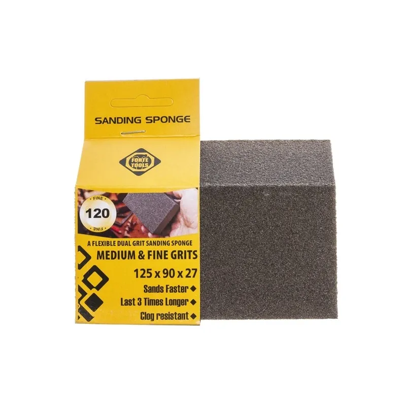 Slīpēšanas klucīs Forte Tools, 120, 12.5 cm x 9 cm