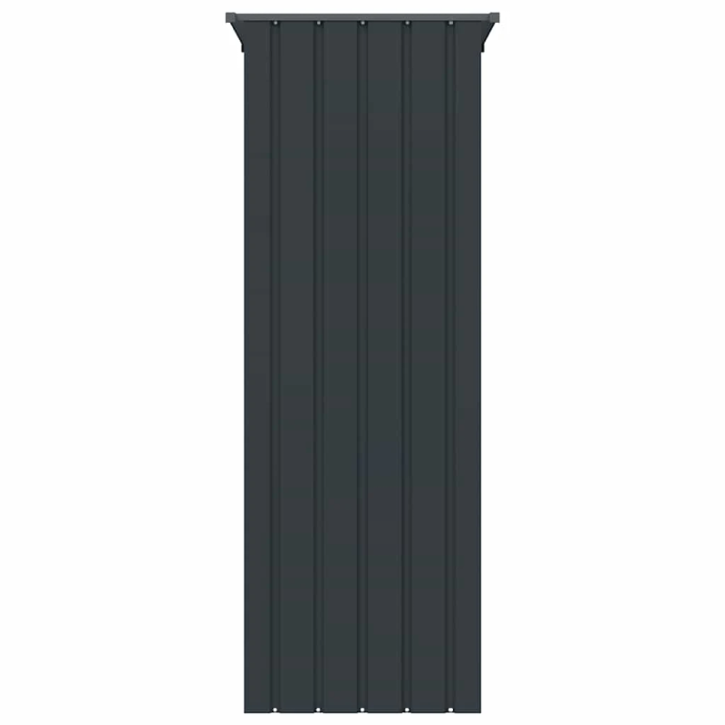 vidaXL putnu būris, antracītpelēks, 115x78x200 cm, cinkots tērauds