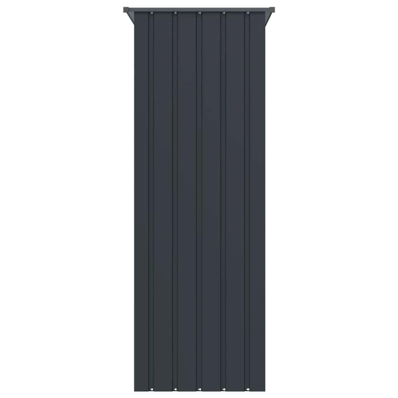 vidaXL putnu būris, antracītpelēks, 215x78x200 cm, cinkots tērauds