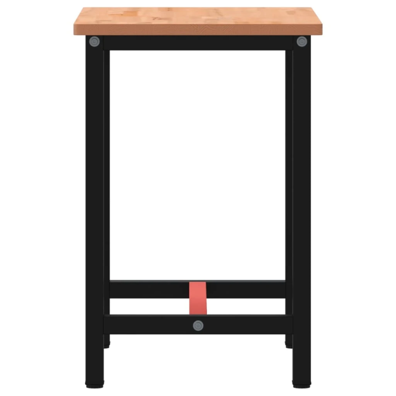 vidaXL darbagalds, 80x55x81,5 cm, dižskābarža masīvkoks un metāls