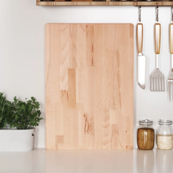 vidaXL virtuves dēlītis, 50x35x4 cm, dižskābarža masīvkoks
