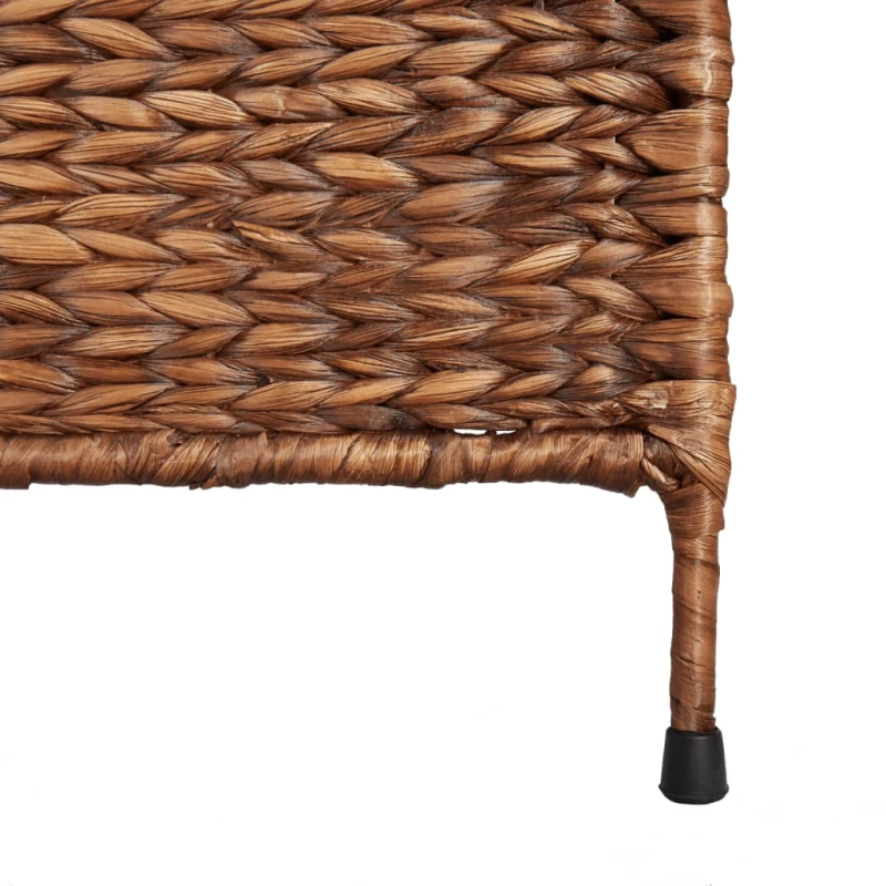 vidaXL istabas aizslietnis, 4 paneļi, 163x180 cm, ūdens hiacinte