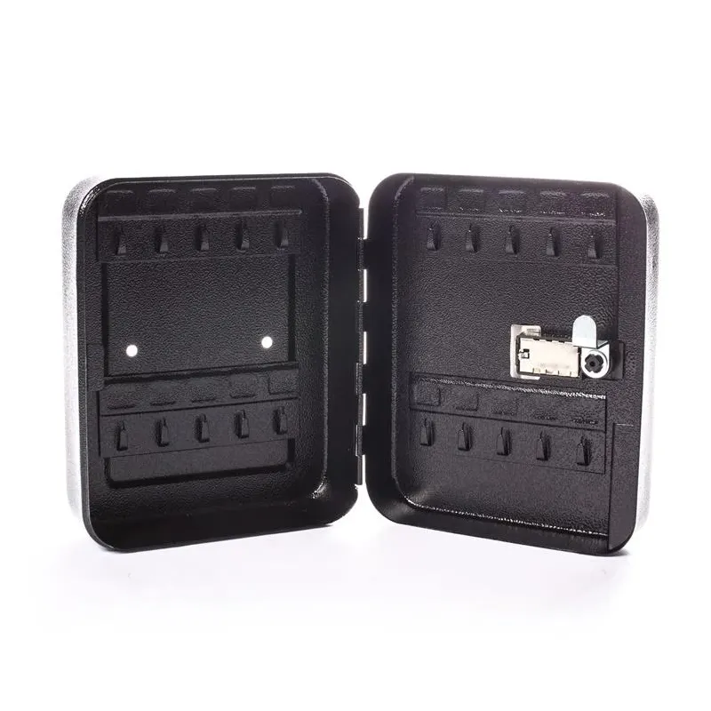 Atslēgu kaste, 16 x 7.5 x 20 cm, melna krās.