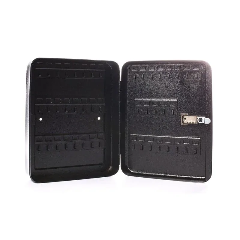 Atslēgu kaste, 24 x 7.5 x 30 cm, melna krās.