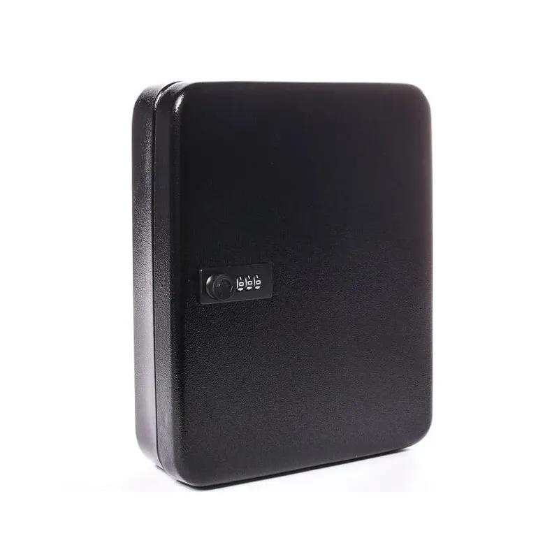 Atslēgu kaste, 24 x 7.5 x 30 cm, melna krās.