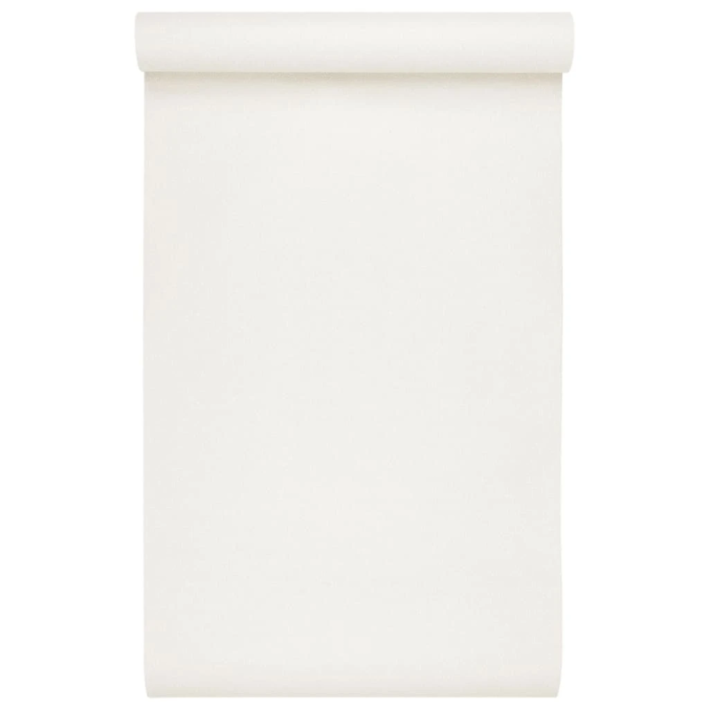 vidaXL tapete, 3D, vienkrāsaina, krēmkrāsas, 10x0,53 m, neausta