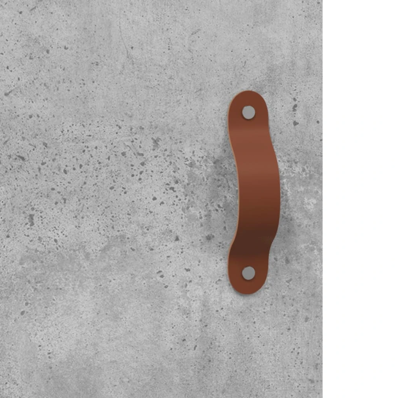 vidaXL rakstāmgalds, betona pelēks, 140x50x75 cm, inženierijas koks