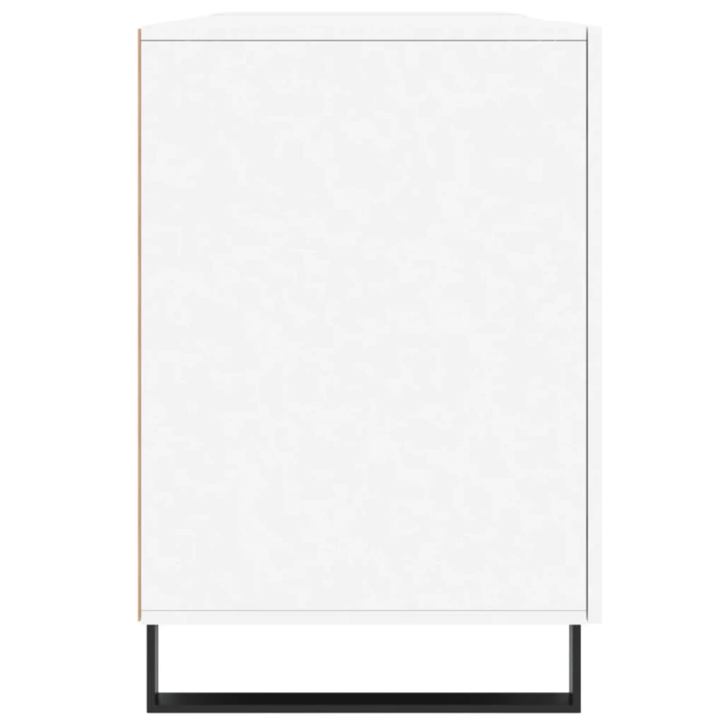 vidaXL rakstāmgalds, balts, 140x50x75 cm, inženierijas koks