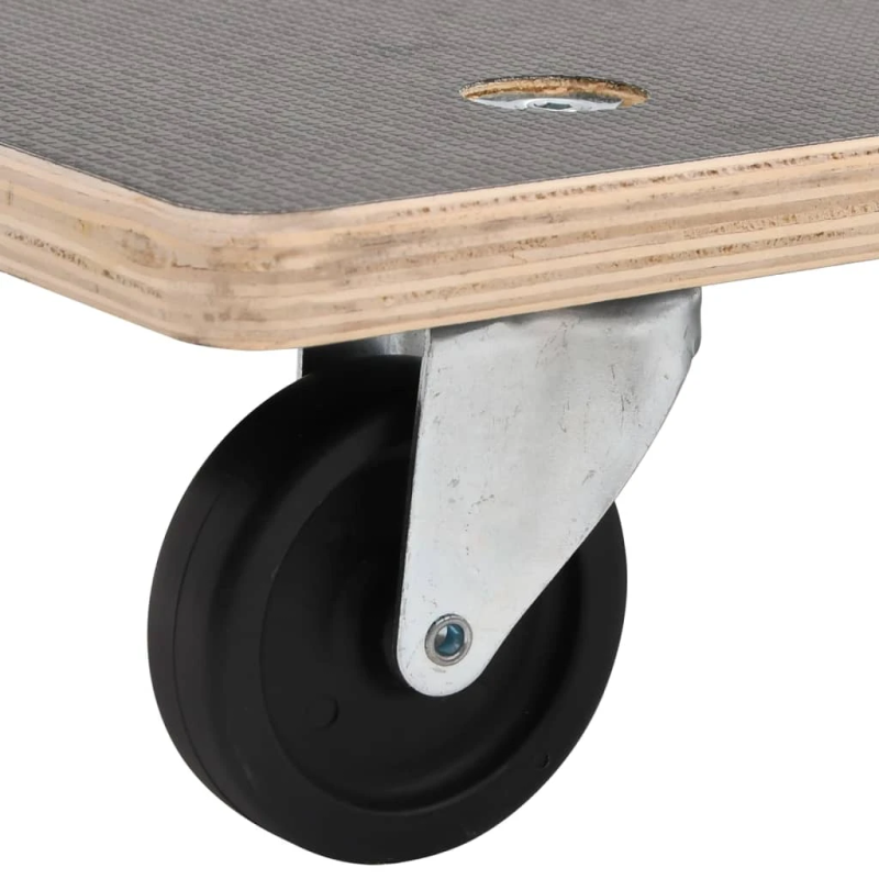 vidaXL transportēšanas ratiņi, 2 gab., taisnstūra forma, 50x35x11,5 cm