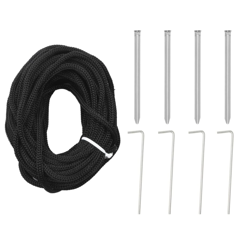 vidaXL LED Ziemassvētku eglīte 1544 LED Silti Balta 500 cm