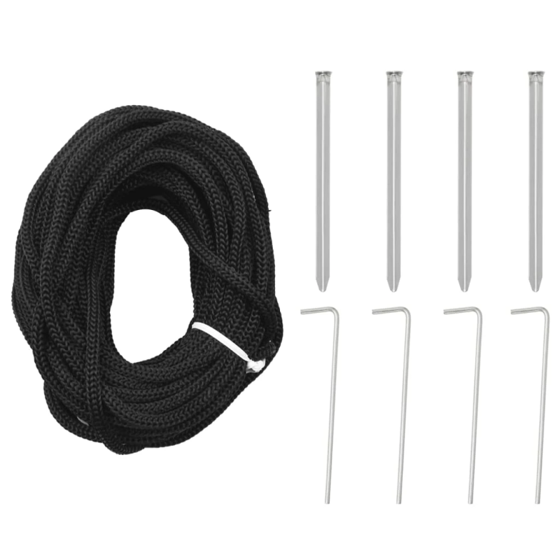 vidaXL LED Ziemassvētku eglīte 1544 LED Krāsains 500 cm