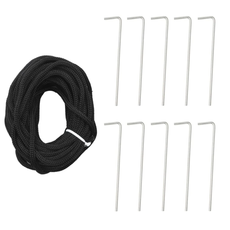 vidaXL LED Ziemassvētku eglīte ar tapas 570 LED Silti Balta 300 cm