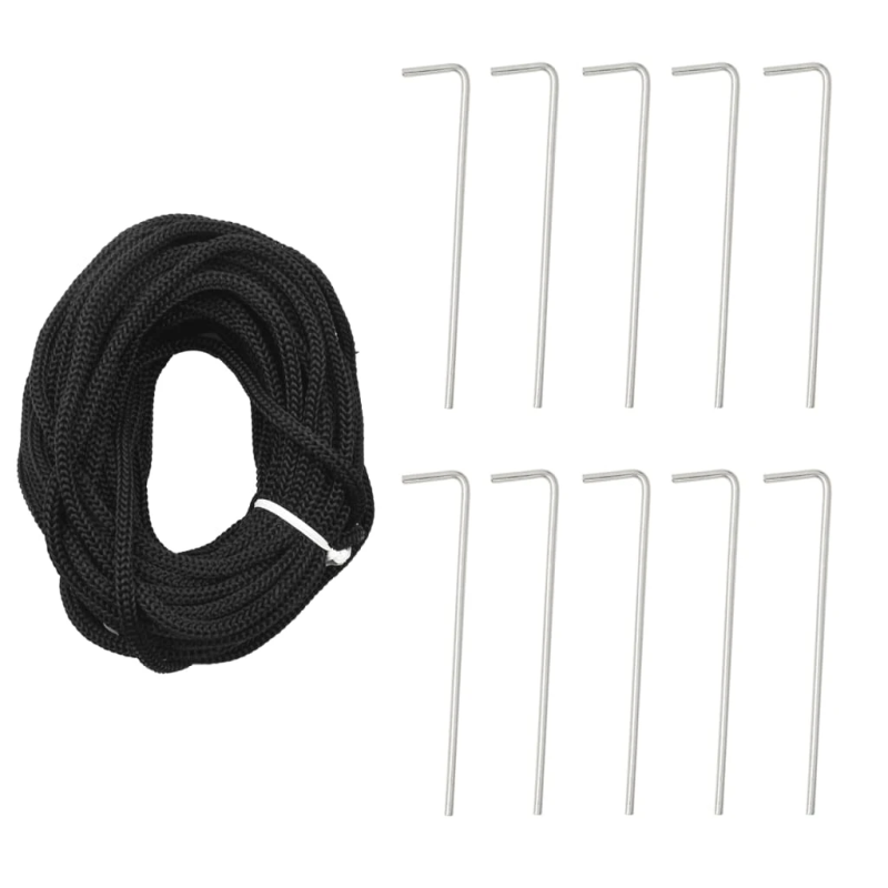 vidaXL LED Ziemassvētku eglīte ar tapas 570 LED auksti balts 300 cm