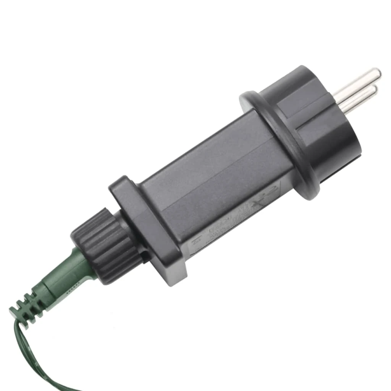 vidaXL LED Ziemassvētku eglīte ar tapas 570 LED Krāsains 300 cm