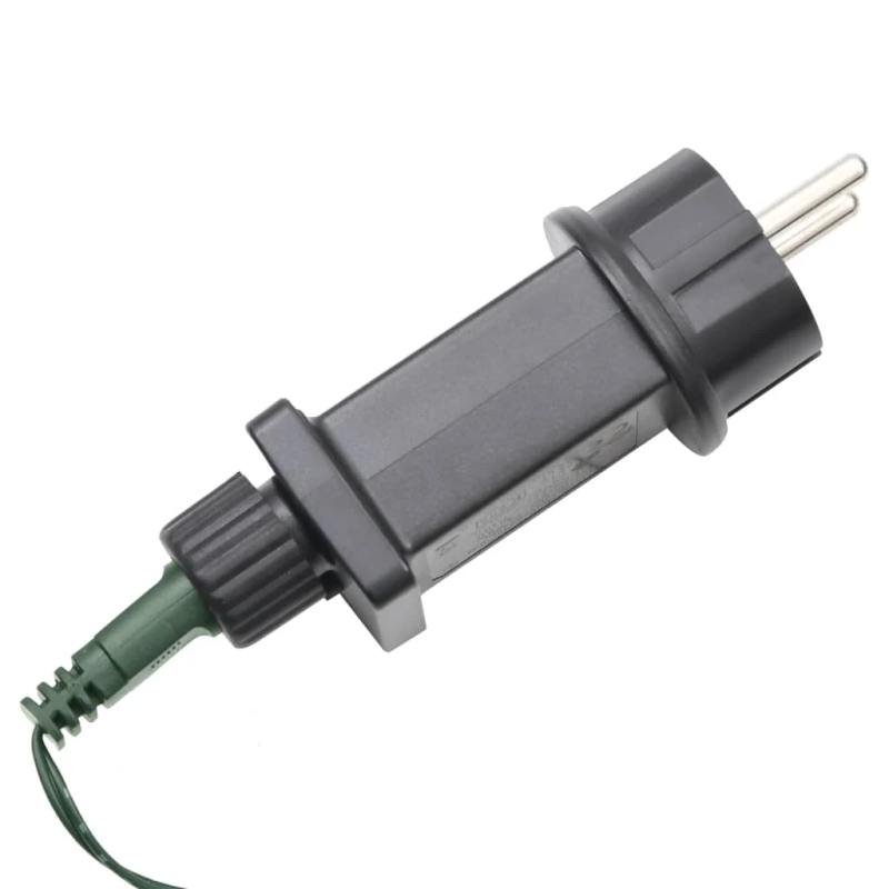 vidaXL LED Ziemassvētku eglīte uz karoga masta 3000 LED Silti balta