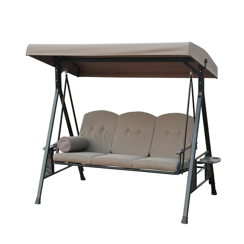 Качели на открытом воздухе Domoletti HC-2001, коричневый цв., 183 см x 121 см x 202 см