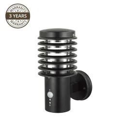 Õue seinavalgusti Domoletti GPL-EL, 100W, E27, IP44, must v., 15 cm x 33 cm