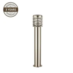 Pastatomas lauko šviestuvas Domoletti GPL-EL, 100W, E27, IP44, nerūdijančiojo plieno sp., 15 cm x 75 cm