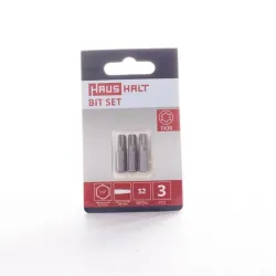 Screwdriver bit tx30x25mm 3pcs