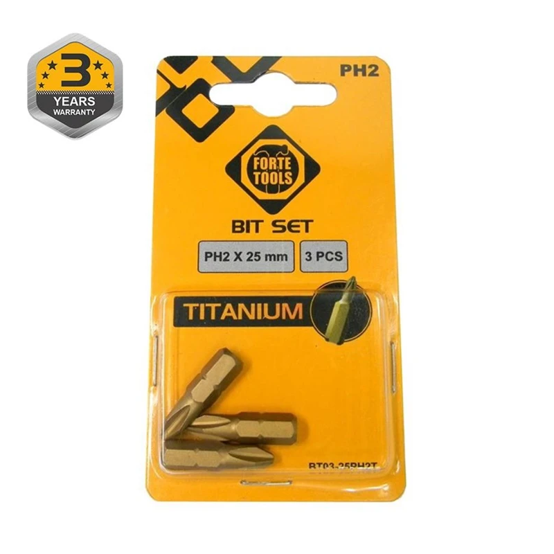 Uzgalis skrūvgrieža ph2x25mm 3gb tin