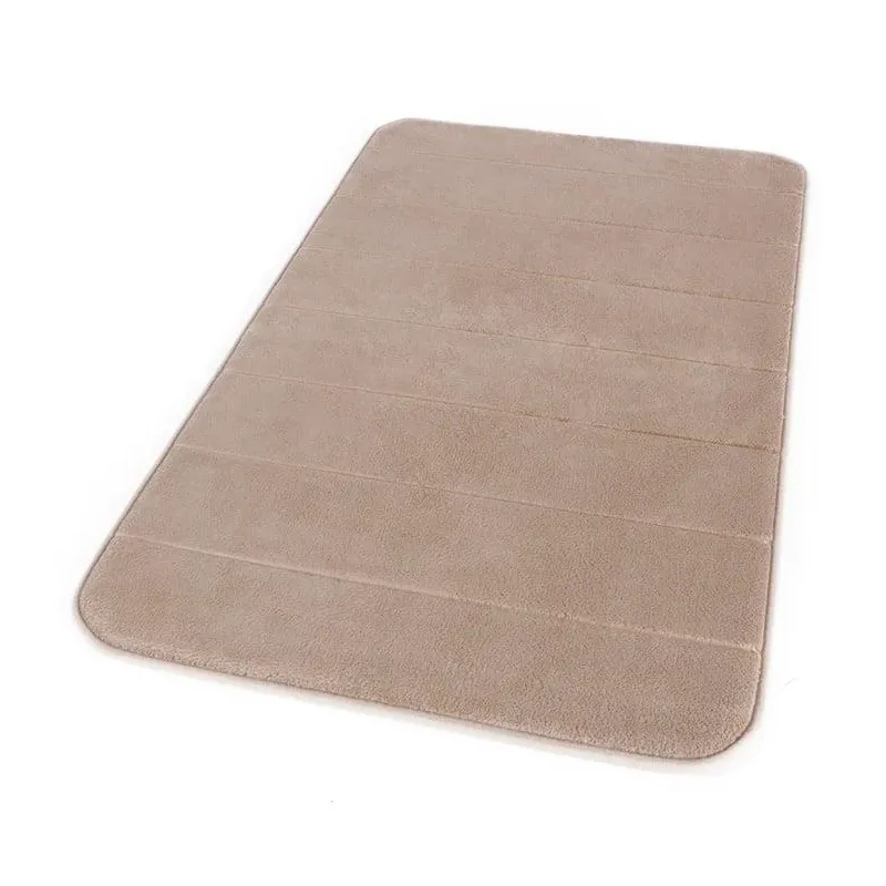 Vonios grindų kilimėlis Domoletti ma3038u, smėlio ruda sp., 80 cm x 50 cm