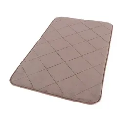 Коврик для ванной Domoletti ma3456b, светло-коричневый цв., 80 см x 50 см