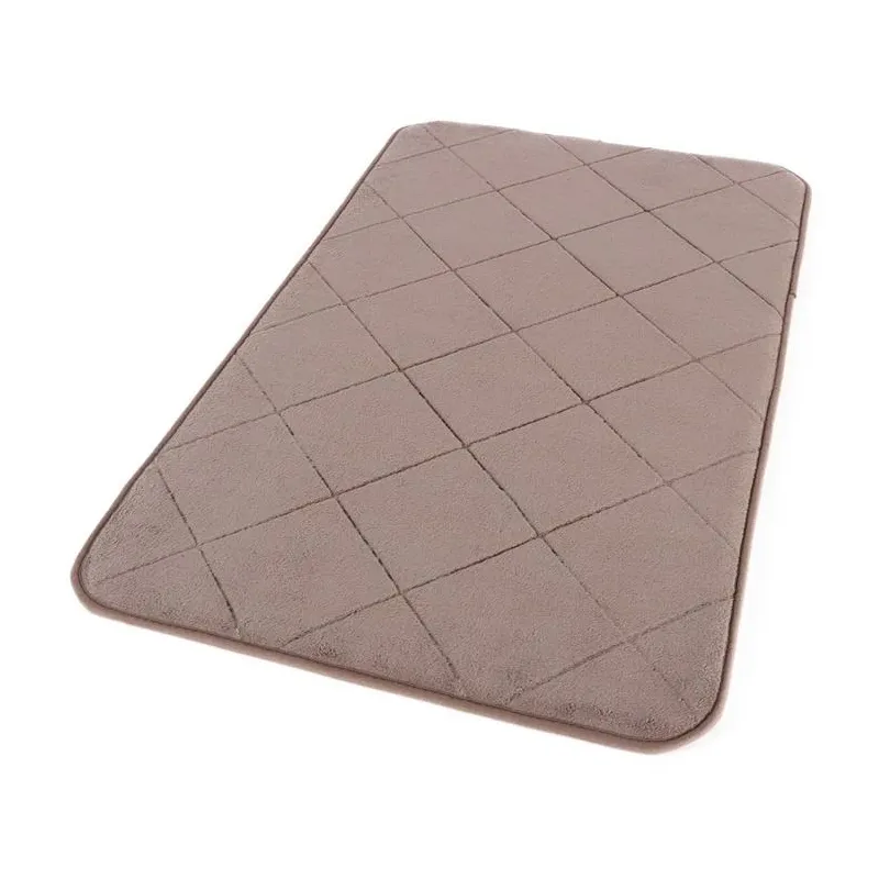 Vannas istabas paklājs Domoletti ma3456b, gaiši brūna krās., 80 cm x 50 cm