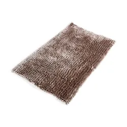 Vannitoa põrandamatt Domoletti ma3488b, pruun v., 80 cm x 50 cm
