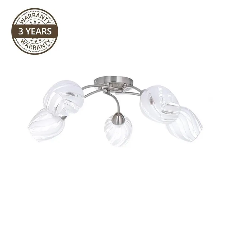 Lampa griesti Domoletti CL17061, E27, 5 x 60 W