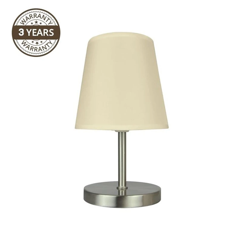 Lampa galda t18013-d13 40w e14 balts