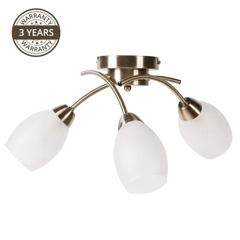 Lampa griesti Domoletti MX60374, E27, 3 x 40 W