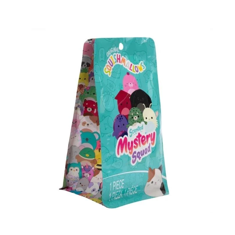 SQUISHMALLOWS Mystery Squad W20 noslēpumainā plīša rotaļlieta, 12 cm